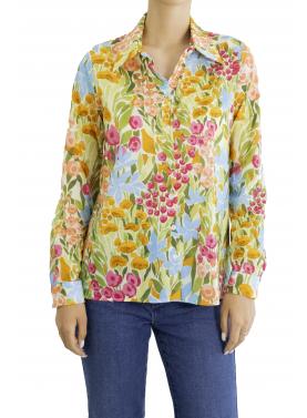 Camicia fantasia in cotone